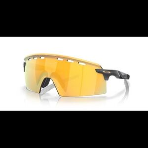 Oakley Shield Sunglasses - Yellow Gold Lens with Black Temples